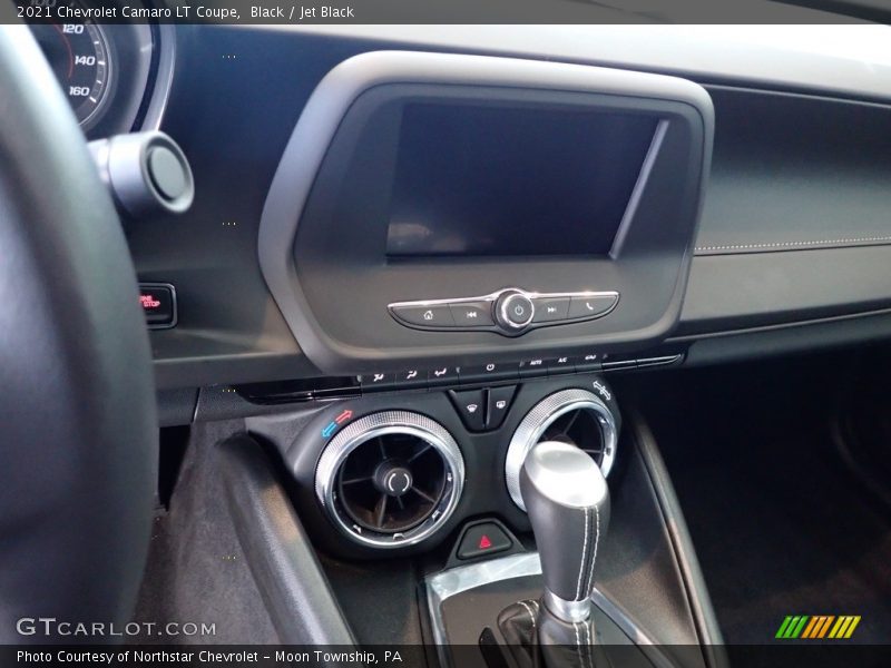 Controls of 2021 Camaro LT Coupe