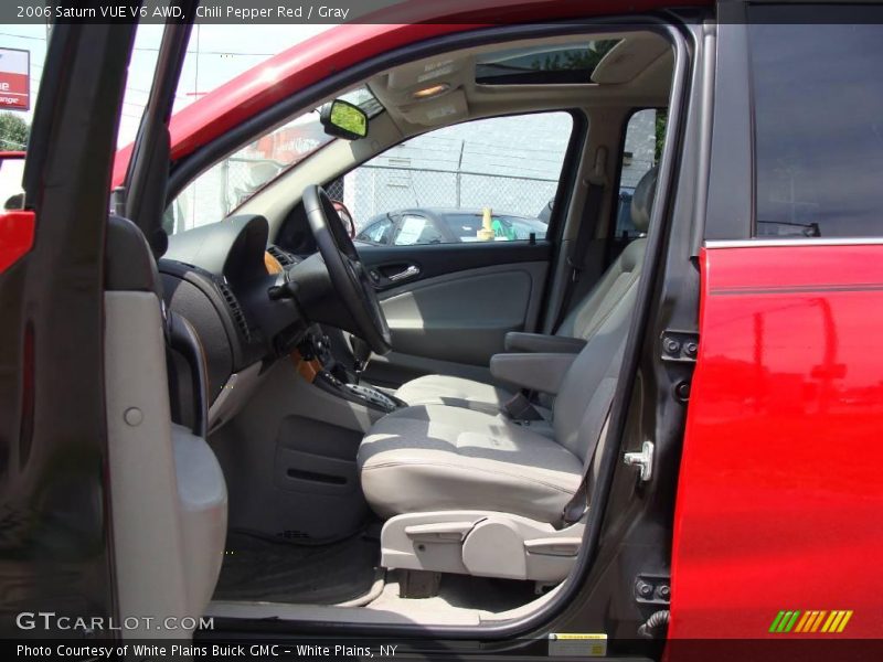 Chili Pepper Red / Gray 2006 Saturn VUE V6 AWD