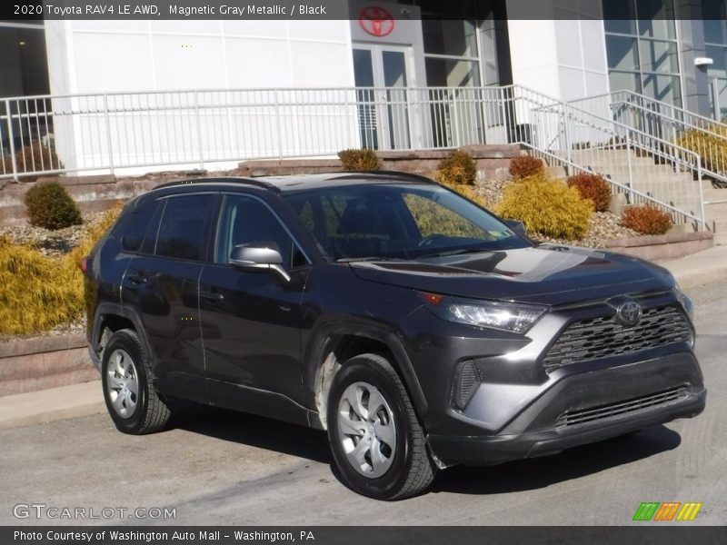 Magnetic Gray Metallic / Black 2020 Toyota RAV4 LE AWD