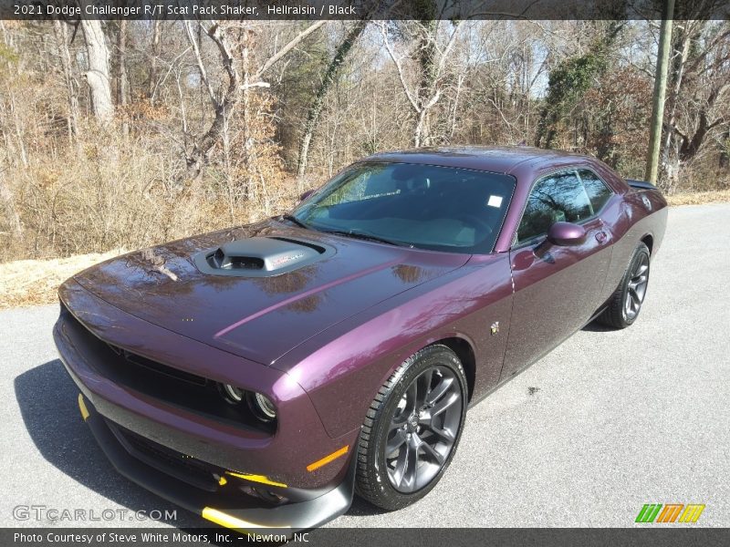 Hellraisin / Black 2021 Dodge Challenger R/T Scat Pack Shaker