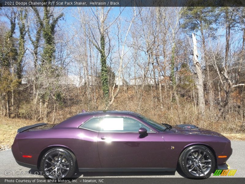 Hellraisin / Black 2021 Dodge Challenger R/T Scat Pack Shaker