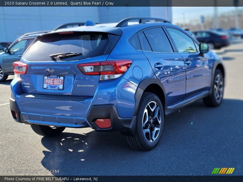 Quartz Blue Pearl / Gray 2020 Subaru Crosstrek 2.0 Limited
