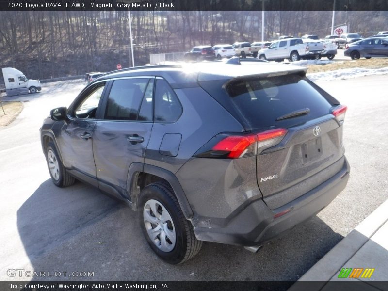 Magnetic Gray Metallic / Black 2020 Toyota RAV4 LE AWD