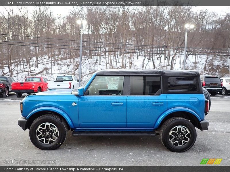  2021 Bronco Outer Banks 4x4 4-Door Velocity Blue