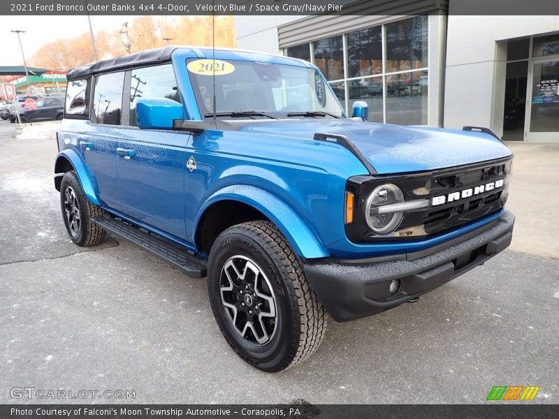  2021 Bronco Outer Banks 4x4 4-Door Velocity Blue
