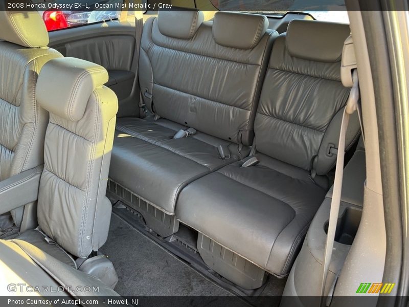 Ocean Mist Metallic / Gray 2008 Honda Odyssey EX-L