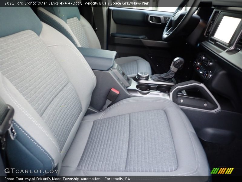 Front Seat of 2021 Bronco Outer Banks 4x4 4-Door