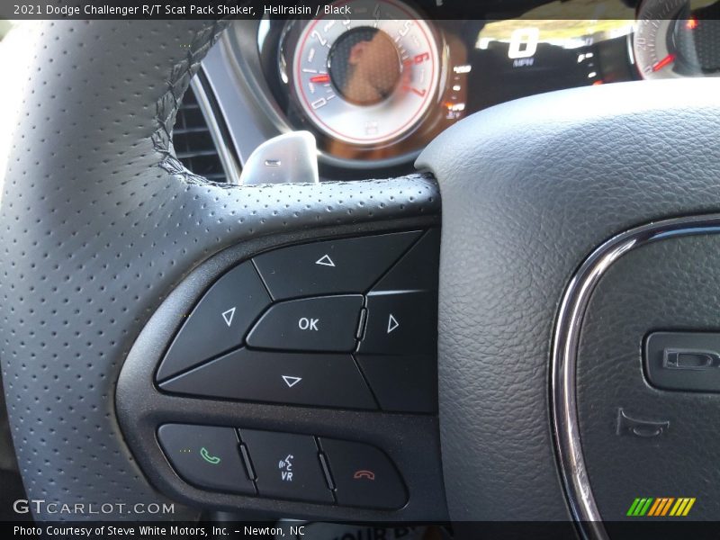 Hellraisin / Black 2021 Dodge Challenger R/T Scat Pack Shaker