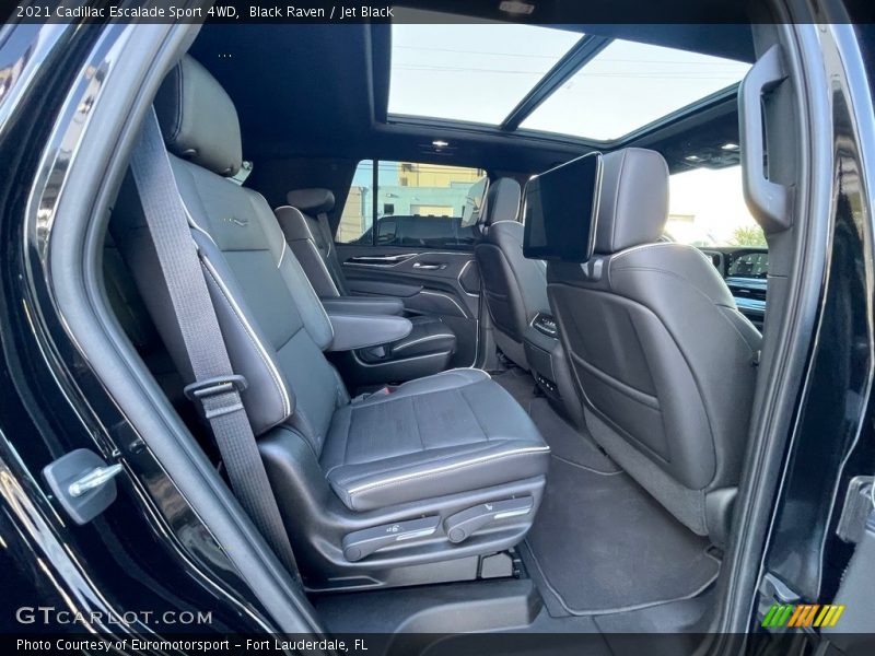 Rear Seat of 2021 Escalade Sport 4WD