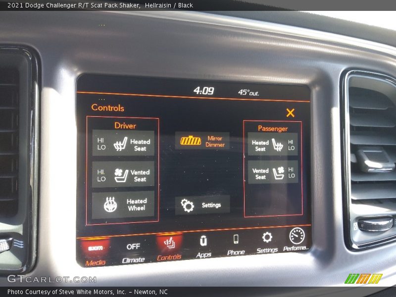 Hellraisin / Black 2021 Dodge Challenger R/T Scat Pack Shaker