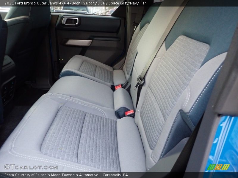 Rear Seat of 2021 Bronco Outer Banks 4x4 4-Door