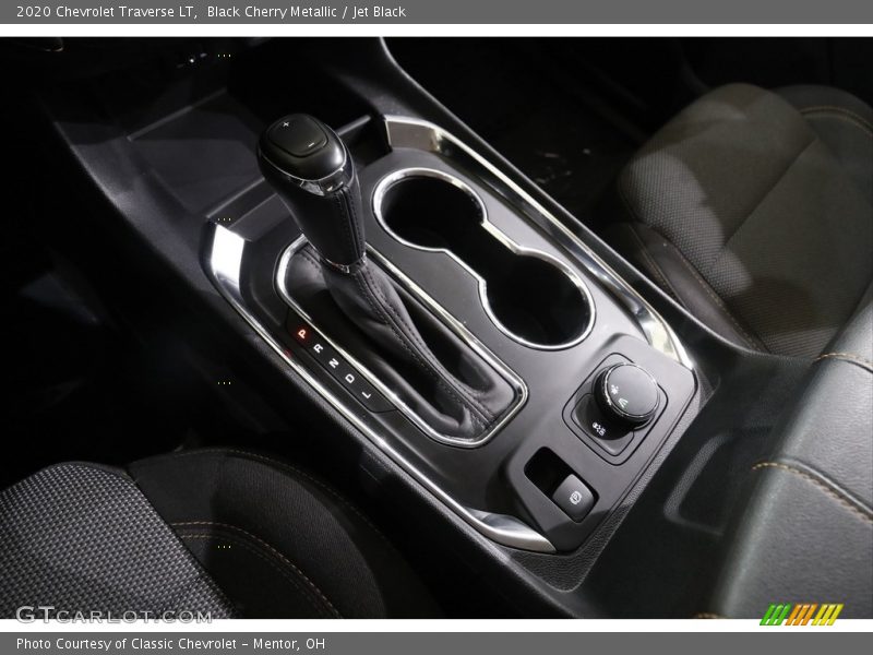 Black Cherry Metallic / Jet Black 2020 Chevrolet Traverse LT