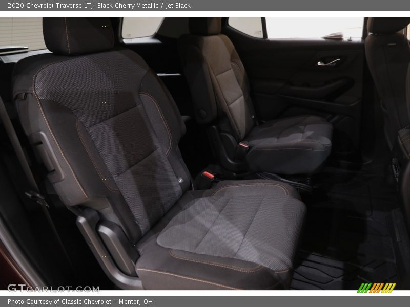 Black Cherry Metallic / Jet Black 2020 Chevrolet Traverse LT