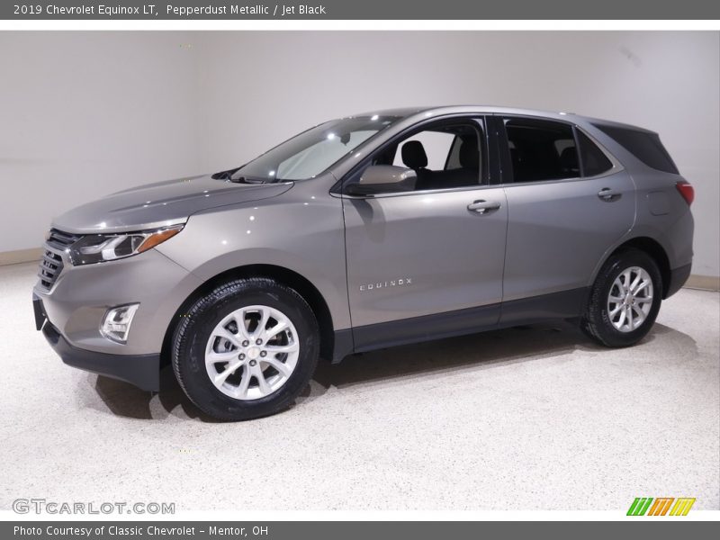 Pepperdust Metallic / Jet Black 2019 Chevrolet Equinox LT