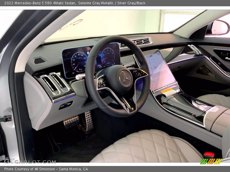 Front Seat of 2022 S 580 4Matic Sedan