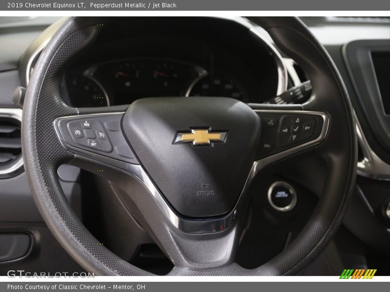 Pepperdust Metallic / Jet Black 2019 Chevrolet Equinox LT