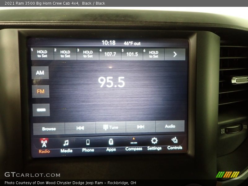 Black / Black 2021 Ram 3500 Big Horn Crew Cab 4x4