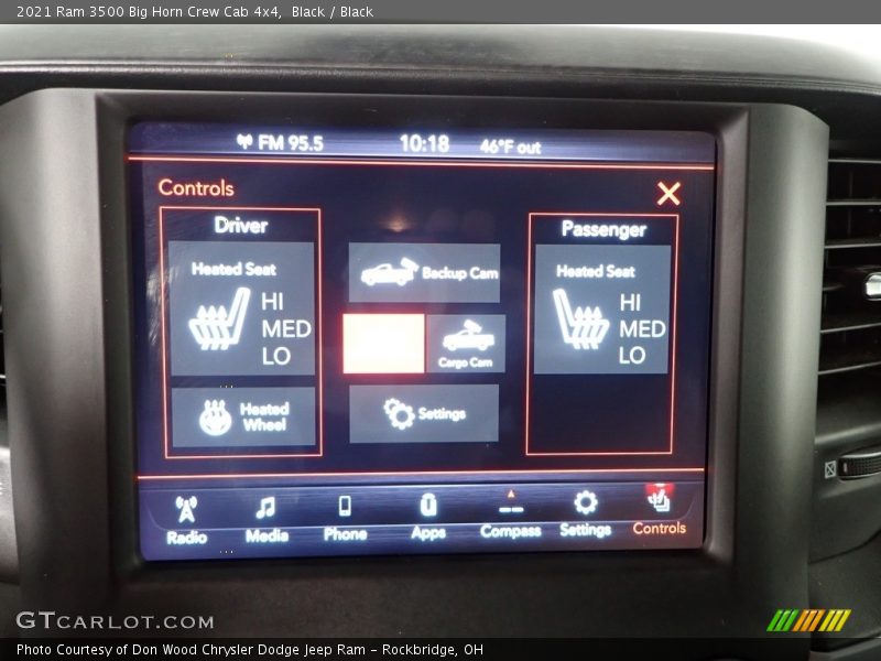 Black / Black 2021 Ram 3500 Big Horn Crew Cab 4x4