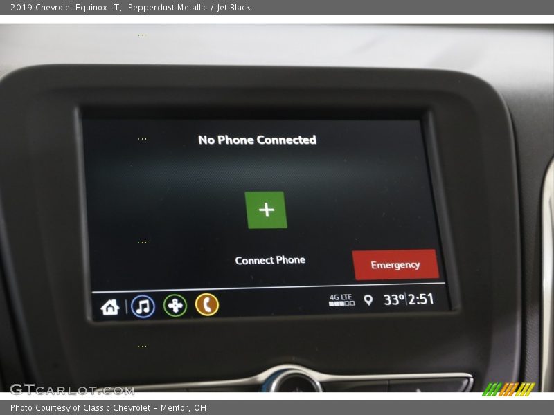 Pepperdust Metallic / Jet Black 2019 Chevrolet Equinox LT