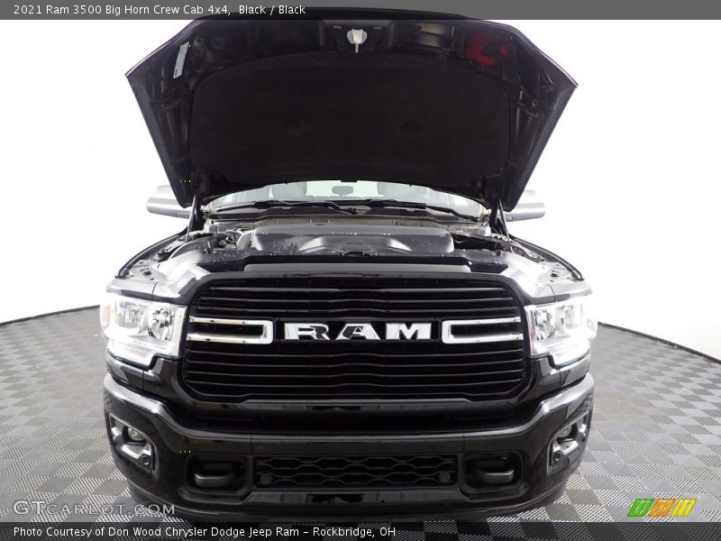 Black / Black 2021 Ram 3500 Big Horn Crew Cab 4x4