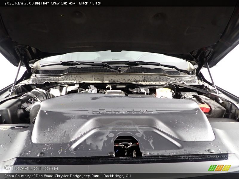 Black / Black 2021 Ram 3500 Big Horn Crew Cab 4x4