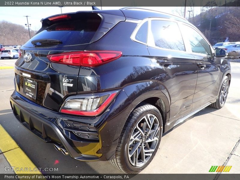 Ultra Black / Black 2022 Hyundai Kona N Line AWD