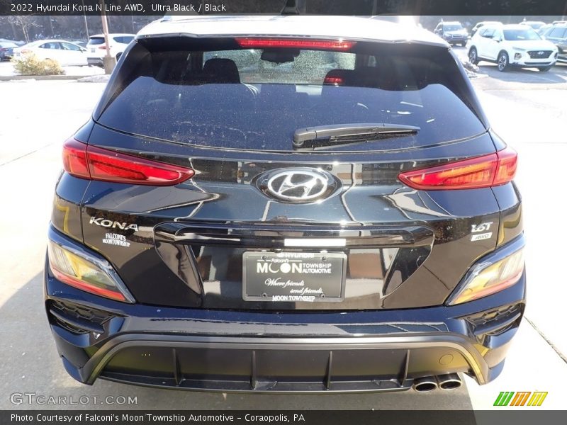 Ultra Black / Black 2022 Hyundai Kona N Line AWD