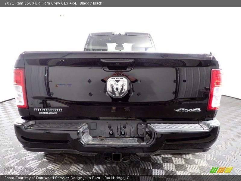 Black / Black 2021 Ram 3500 Big Horn Crew Cab 4x4