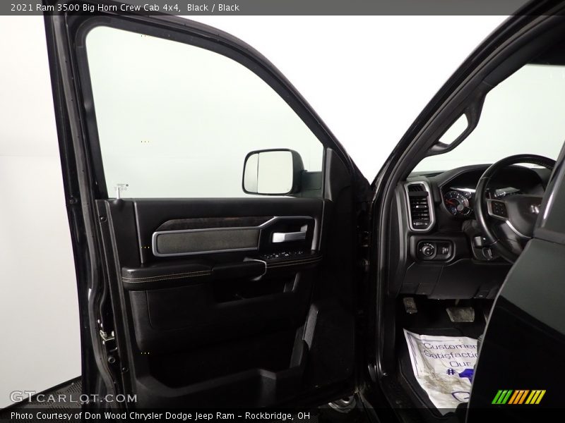 Black / Black 2021 Ram 3500 Big Horn Crew Cab 4x4
