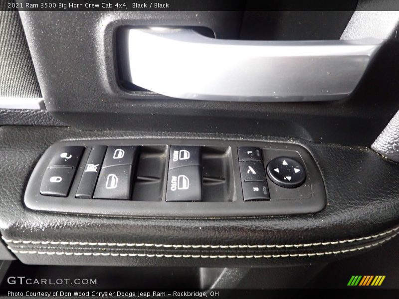 Black / Black 2021 Ram 3500 Big Horn Crew Cab 4x4