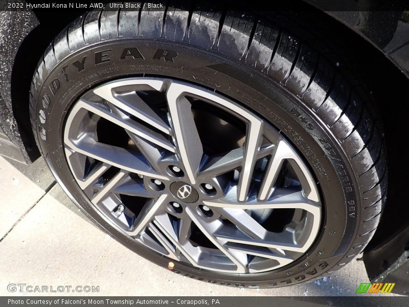 Ultra Black / Black 2022 Hyundai Kona N Line AWD