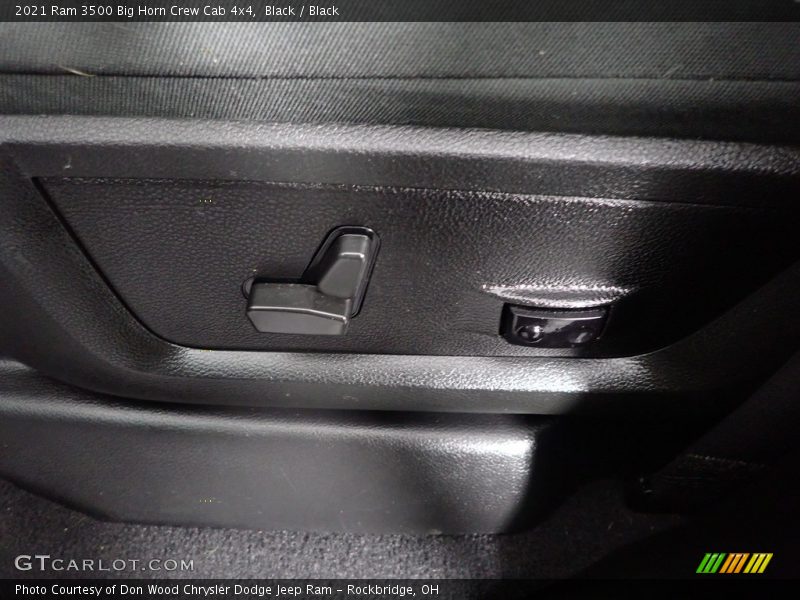 Black / Black 2021 Ram 3500 Big Horn Crew Cab 4x4