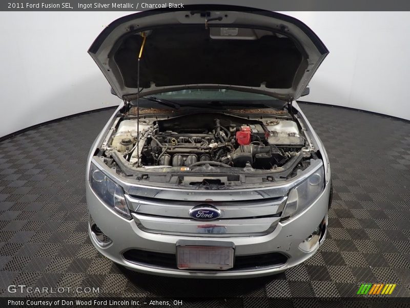Ingot Silver Metallic / Charcoal Black 2011 Ford Fusion SEL
