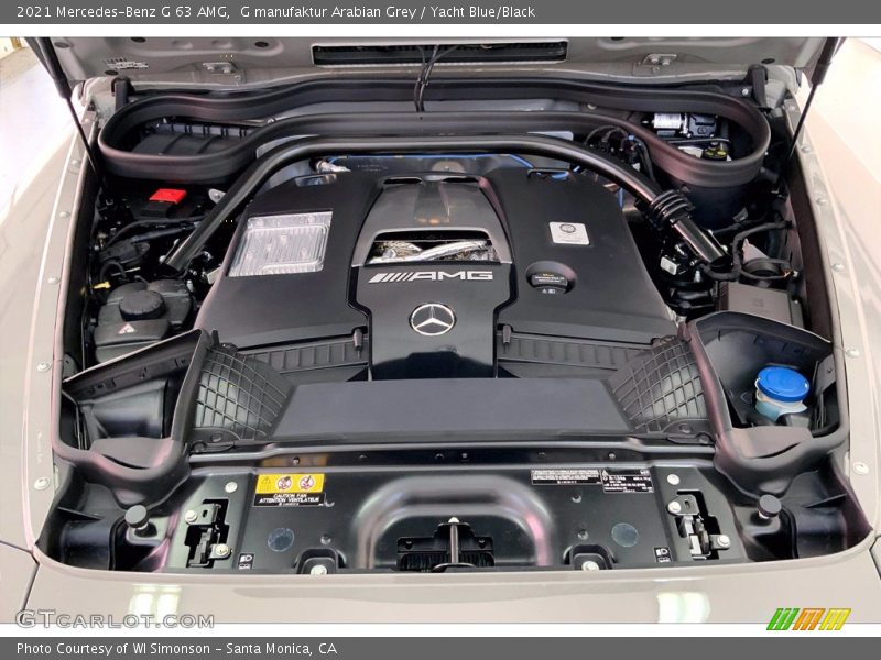  2021 G 63 AMG Engine - 4.0 Liter DI biturbo DOHC 32-Valve VVT V8