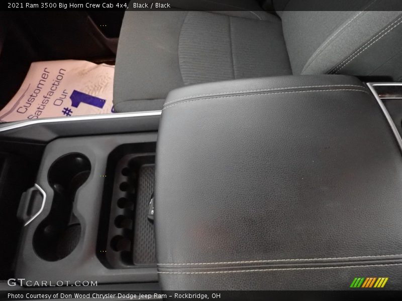 Black / Black 2021 Ram 3500 Big Horn Crew Cab 4x4