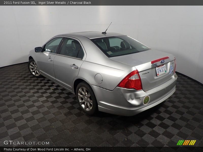 Ingot Silver Metallic / Charcoal Black 2011 Ford Fusion SEL