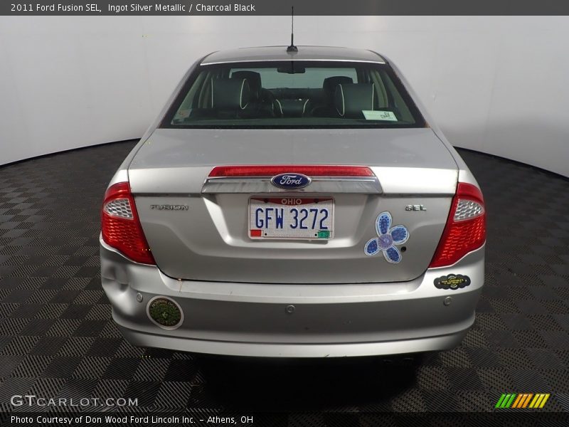 Ingot Silver Metallic / Charcoal Black 2011 Ford Fusion SEL