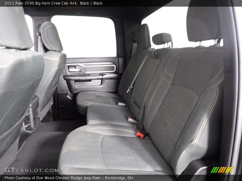 Black / Black 2021 Ram 3500 Big Horn Crew Cab 4x4