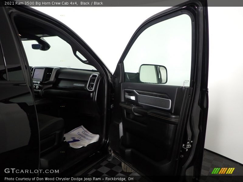 Black / Black 2021 Ram 3500 Big Horn Crew Cab 4x4