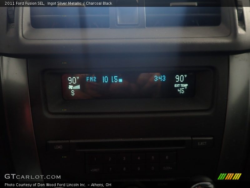 Ingot Silver Metallic / Charcoal Black 2011 Ford Fusion SEL