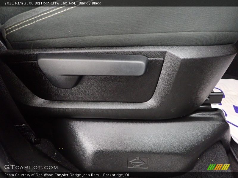 Black / Black 2021 Ram 3500 Big Horn Crew Cab 4x4