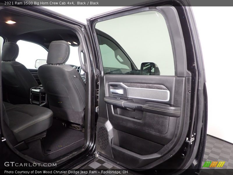 Black / Black 2021 Ram 3500 Big Horn Crew Cab 4x4