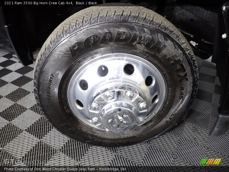 Black / Black 2021 Ram 3500 Big Horn Crew Cab 4x4