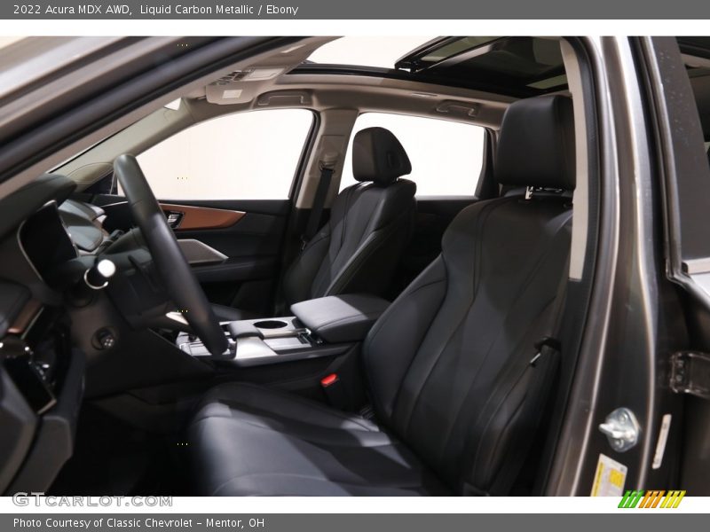  2022 MDX AWD Ebony Interior