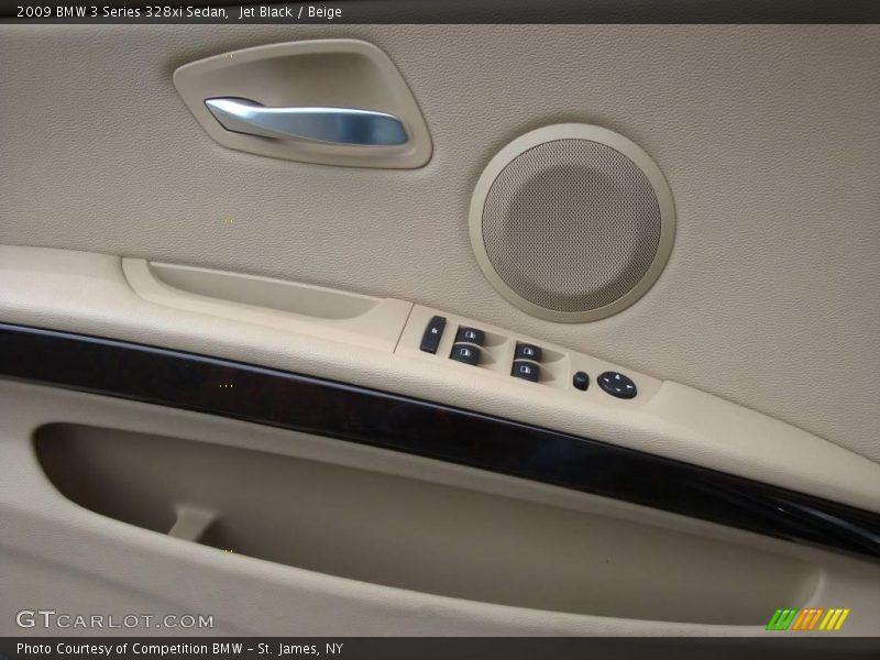 Jet Black / Beige 2009 BMW 3 Series 328xi Sedan