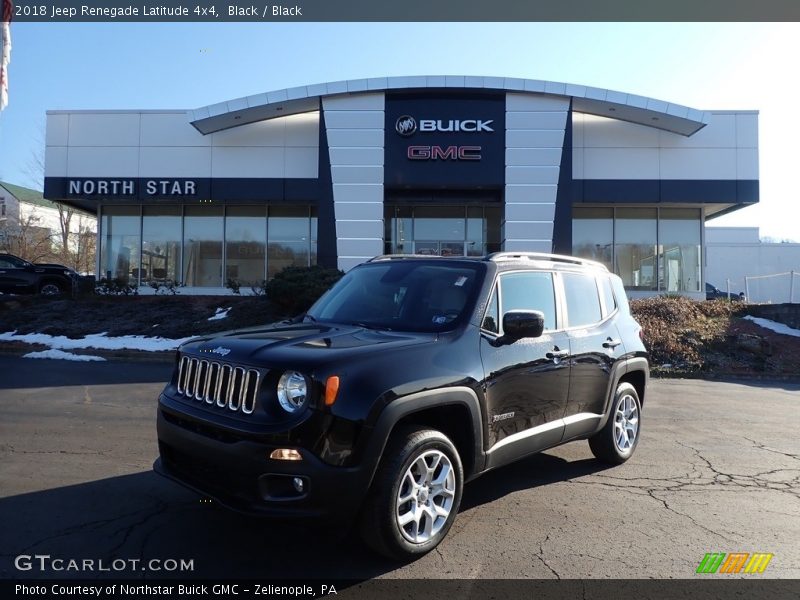 Black / Black 2018 Jeep Renegade Latitude 4x4