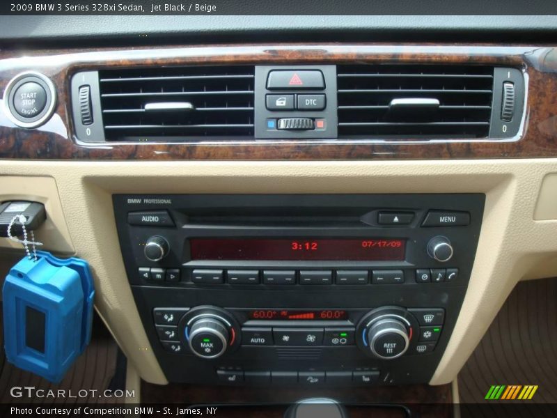 Jet Black / Beige 2009 BMW 3 Series 328xi Sedan