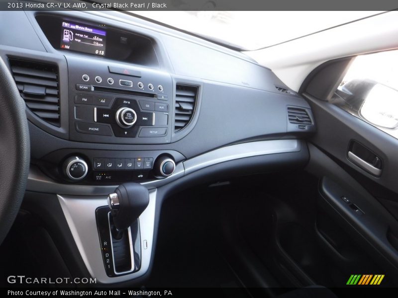 Crystal Black Pearl / Black 2013 Honda CR-V LX AWD