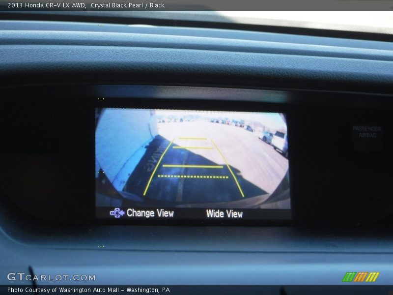 Crystal Black Pearl / Black 2013 Honda CR-V LX AWD