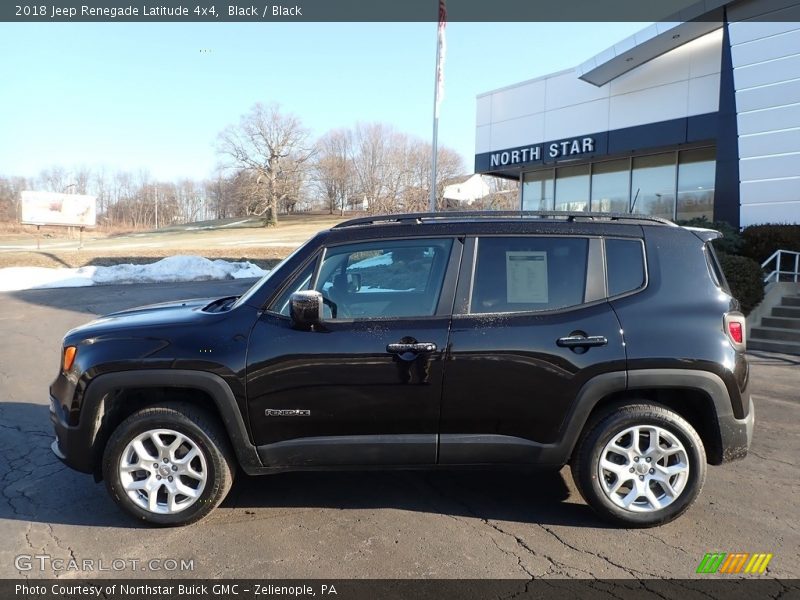 Black / Black 2018 Jeep Renegade Latitude 4x4